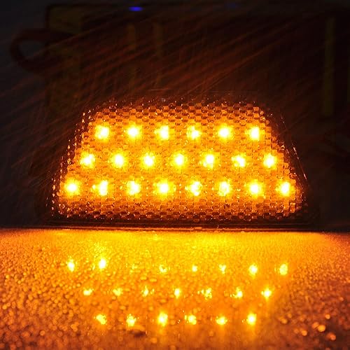 Miniatura 4 de Luz de Señal Lateral de Parachoques Frontal para Chevy Cruze 2011 2012 2013 2014 2015 Certificado DOT GM2551198N 42334144 42334145 (Lente Ahumada