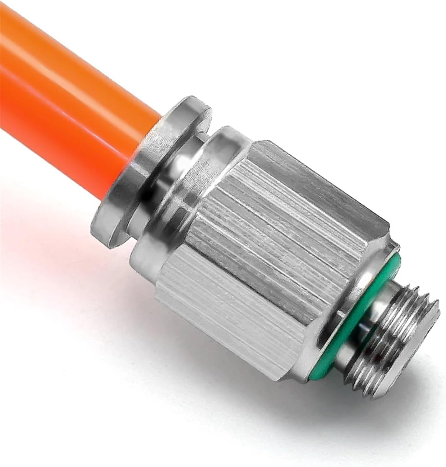 PC-G Straight-Through Pneumatic Quick Connector 304 Stainless Steel G1/8 1/4 3/8 1/2 External Thread Hose Connector 4 6 8 10mm(PC8-G04)