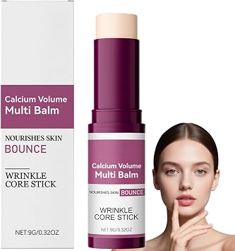 Calcium Multi Balm,Collagen Wand & Anti Wrinkle Balm Stick,Calcium Multi Balm with Collagen,Anti Aging Firming Skincare Stick,Colla/gen Moisturing Sti/ck,Hydrating & Firming Moisturizing Cream