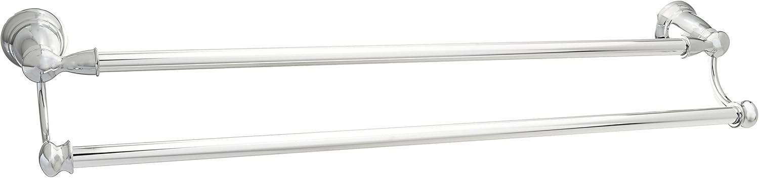 Moen Y2622CH Banbury 24-Inch Double Towel Bar, Chrome
