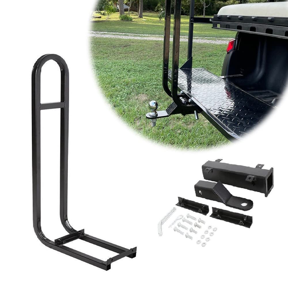Buy 7BLACKSMITHS Golf Cart Rear Seat Safety Grab Bar With Trailer Hitch