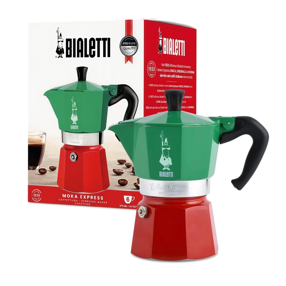 Amazon.com: Bialetti - Moka Express Italia Collection: Iconic