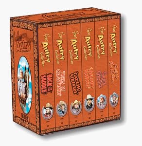 Gene Autry Collection: Gaucho Serenade, Trail of San Antone, Sioux City Sue, Melody Ranch, Bells of Capistrano, Back in the Saddle [VHS]