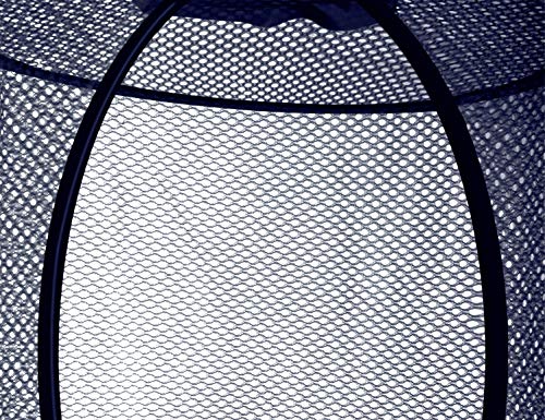 Libeder Stuffed Animal Storage Mesh Hanging Storage Space Saver Bags Organizer,Foldable Storage Organizer 4 Compartments Toy Net Storage Basket For Kids Room Bathroom 2 Sets Navy Blue #TOP4