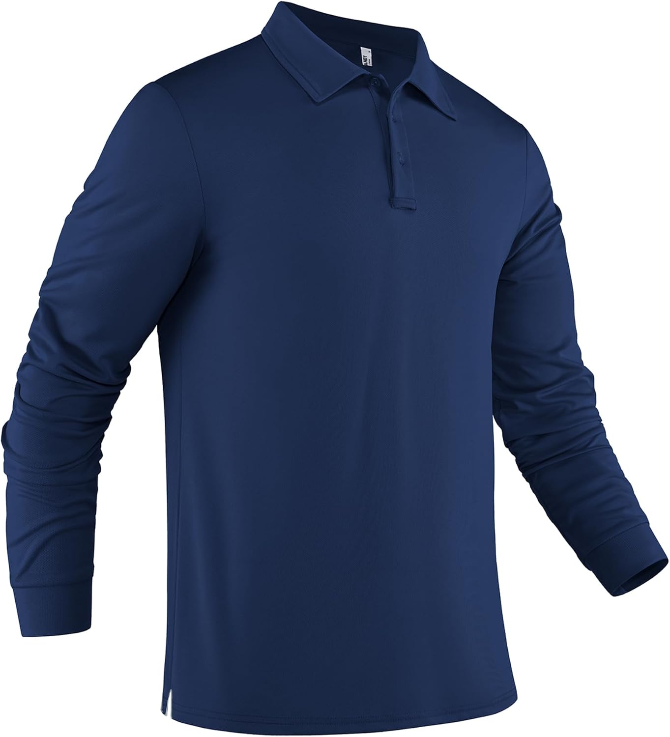 COOFANDY Men's Long Sleeve Polo Shirts Quick Dry Moisture Wicking Lightweight Golf Shirts Casual Collared Shirt - Image 4