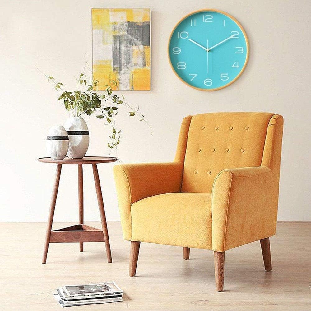 Wall Clock Solid Wood Clocks, Fashion, Simple Wall Clock, Home Decoration, Mute Clock, Modern Living Room, Quartz Wall Clock, Large