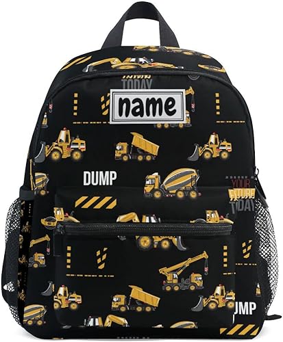 Mochilas para niños, Excavadora Tractor Coche, Mochilas Daypack