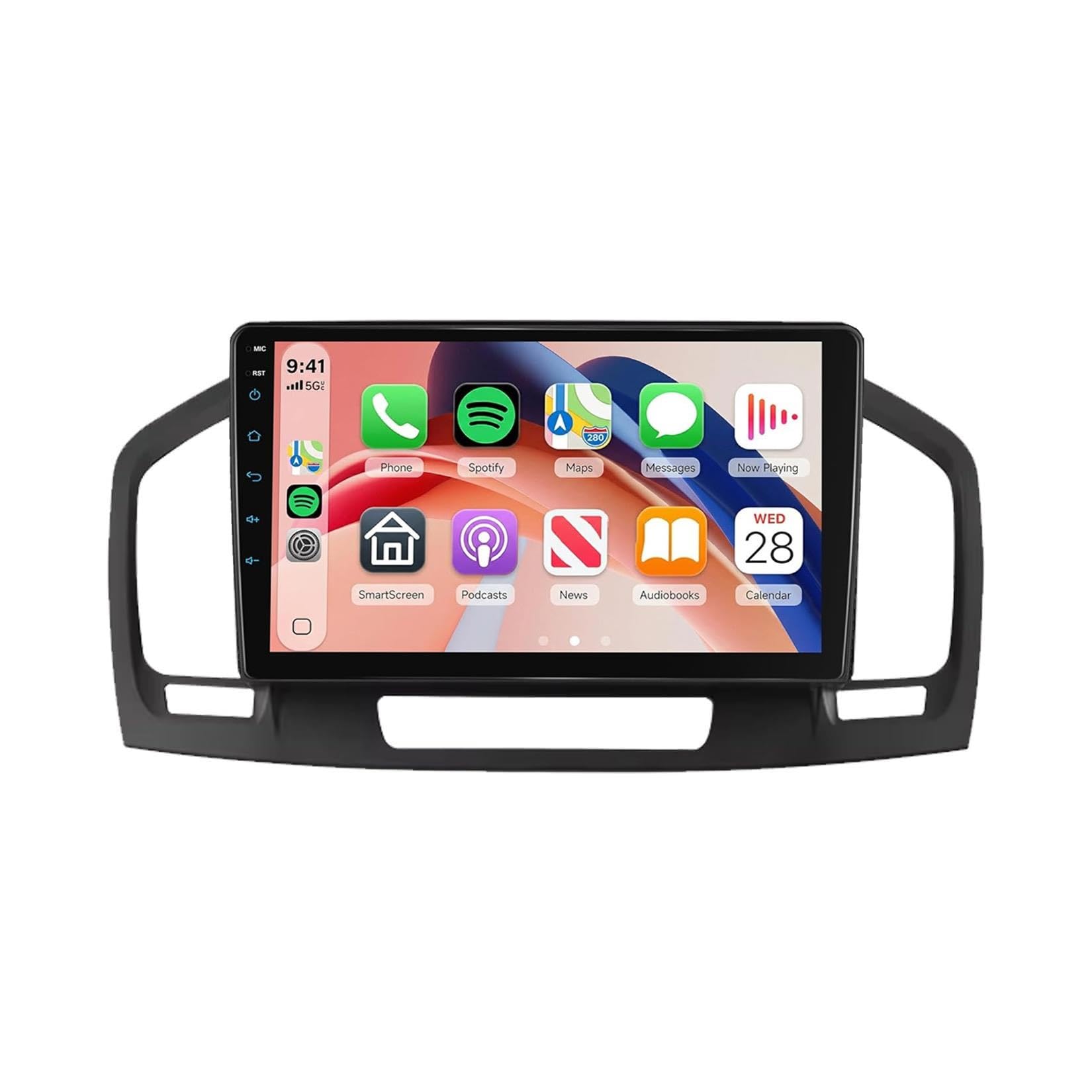 Car Radio dla Opel Insignia 2009-2017 9 Inch Android 15 In-Cell Touch Scree Car Player Fm Bluetooth Gps Wifi Dla, 4 Core 4G+64G