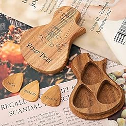 Médiators de guitare en bois personnalisés personnalisés et étui de sélection créatif personnalisé cadeau de musique de… - Les Beatles, Paul McCartney, John Lennon, RIngo Starr, George Harrison Médiators de guitare en bois personnalisés personnalisés et étui de sélection créatif personnalisé cadeau de musique de… – Image 7