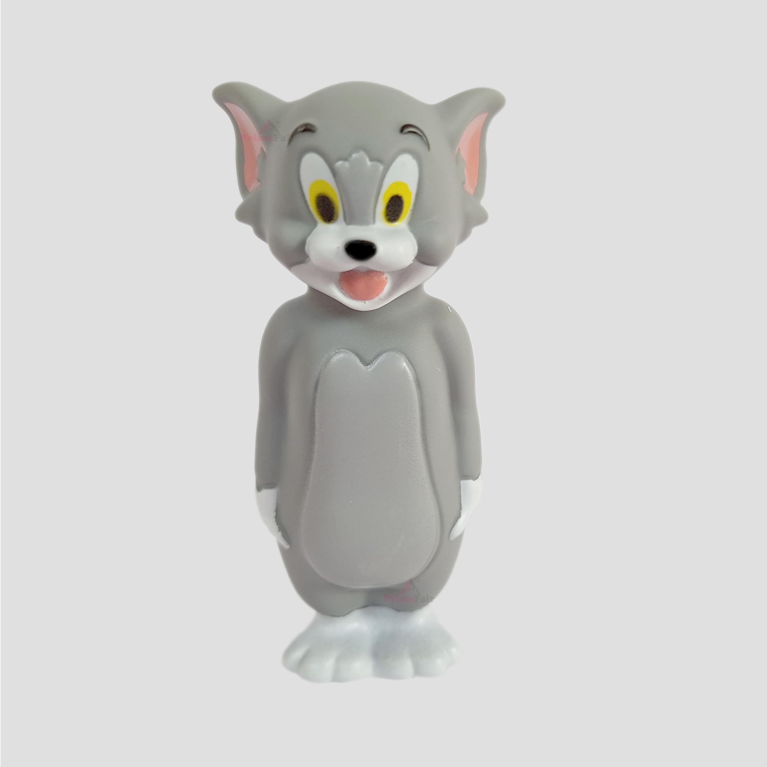 PRIMEFAIR Cute Animal Superhero Action Figure Toys for Kids, Non-Toxic, BPA Free, Colourful Soft Rubber, Bathing Squeeze Sound Toys for Babies (Grey CAT) (B0DB5YZZWF) Amazon Price History, Amazon Price Tracker