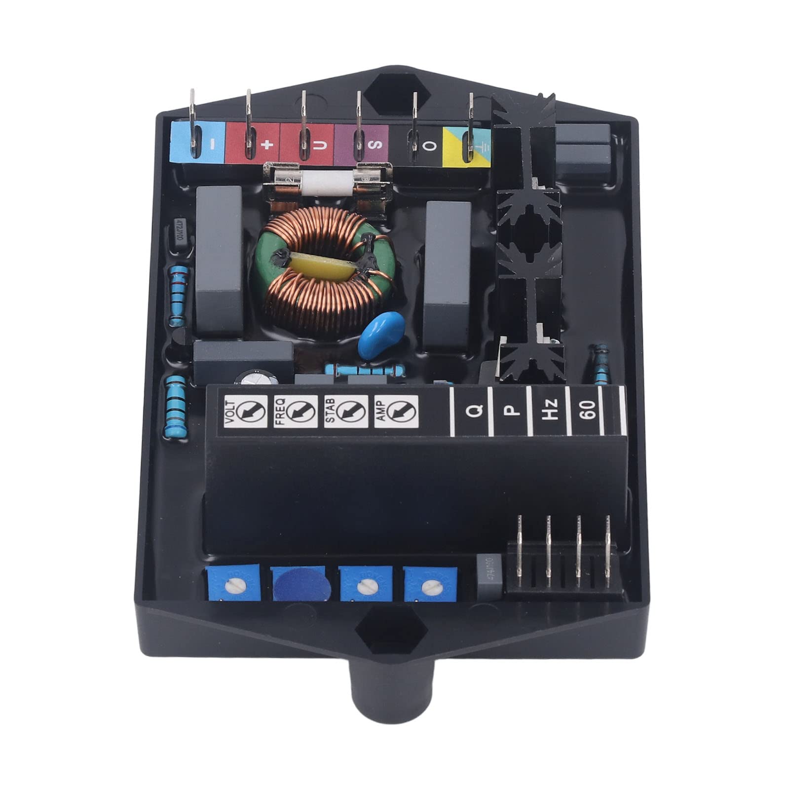Domary Automatyczny Regulator Napięcia Generatora do Generatorów Synchronicznych Serii MJB 170–270 V Trwały Plastik ABS 1 szt.