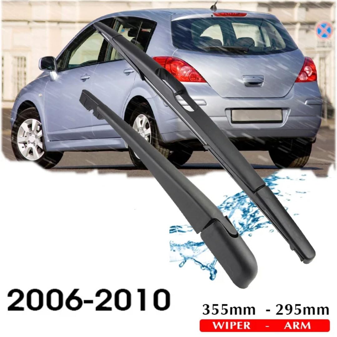 Wycieraczki dla Nissana Tiida Hatchback 2006-2010, wycieraczki samochodowe, tylna szyba, wycieraczki szyby przedniej