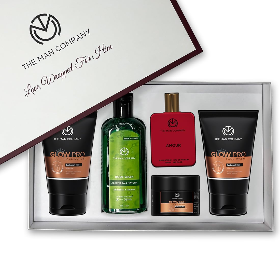 The Man Company Classic Essentials For Him - Set of 5 | Premium Grooming Gift Set for Men | Claenses & Moisturises | Gift kit for Husband, Boyfriend-picture-15