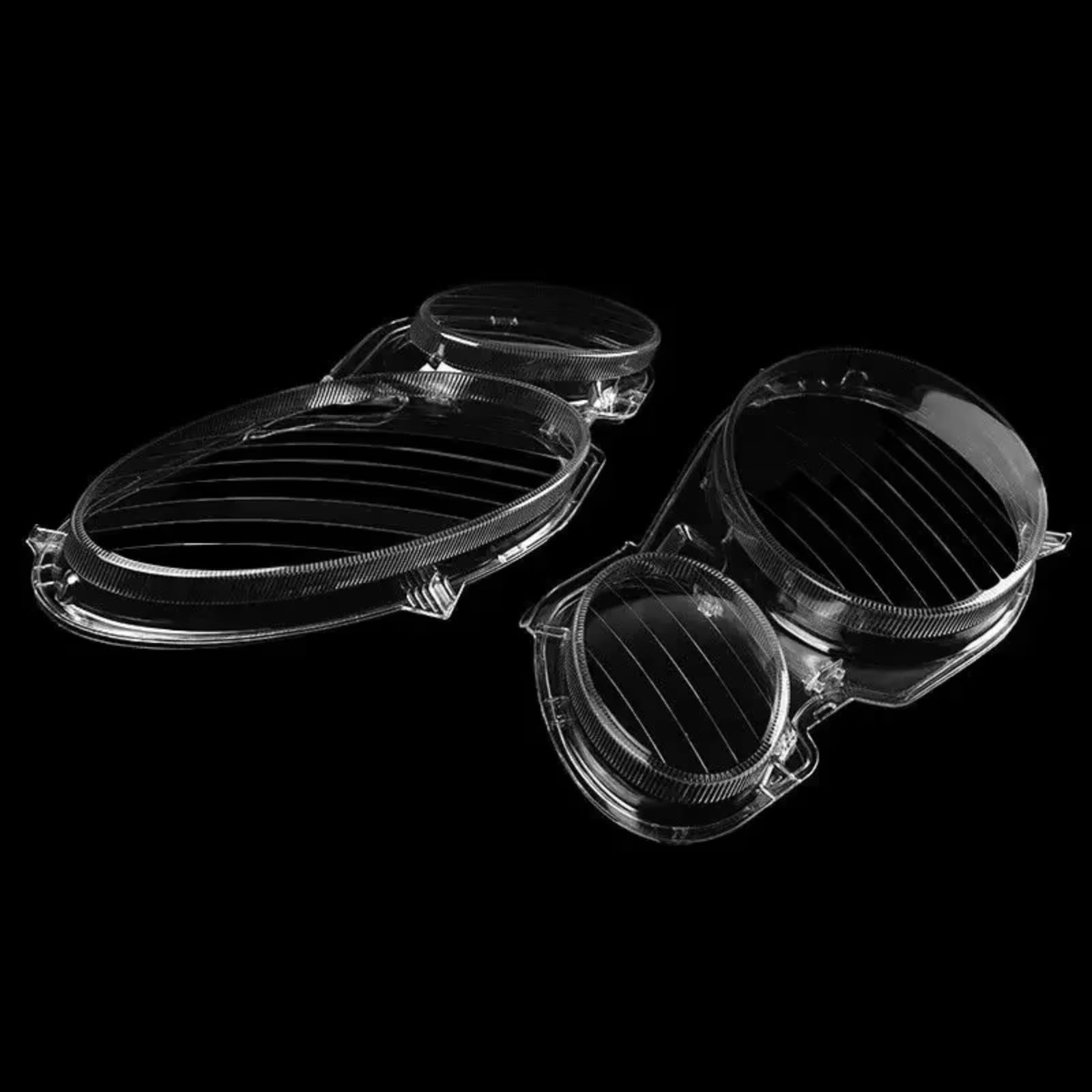 Lente del faro para Benz E320 E350 E500 2002-2008 cubierta delantera 6
