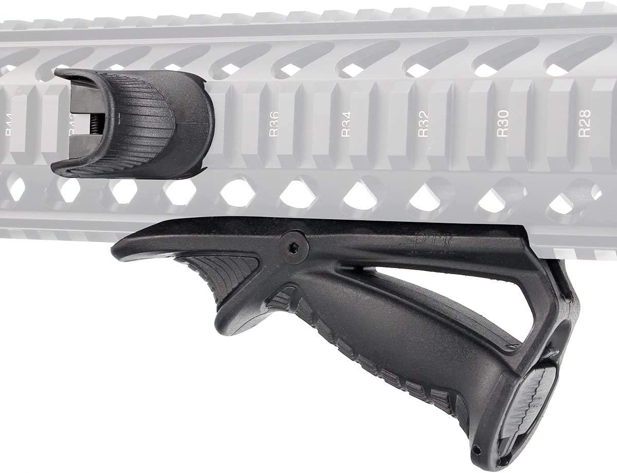 WINFREE Tactical Front Angled Foregrip with Thumb Rest Handguard Hand