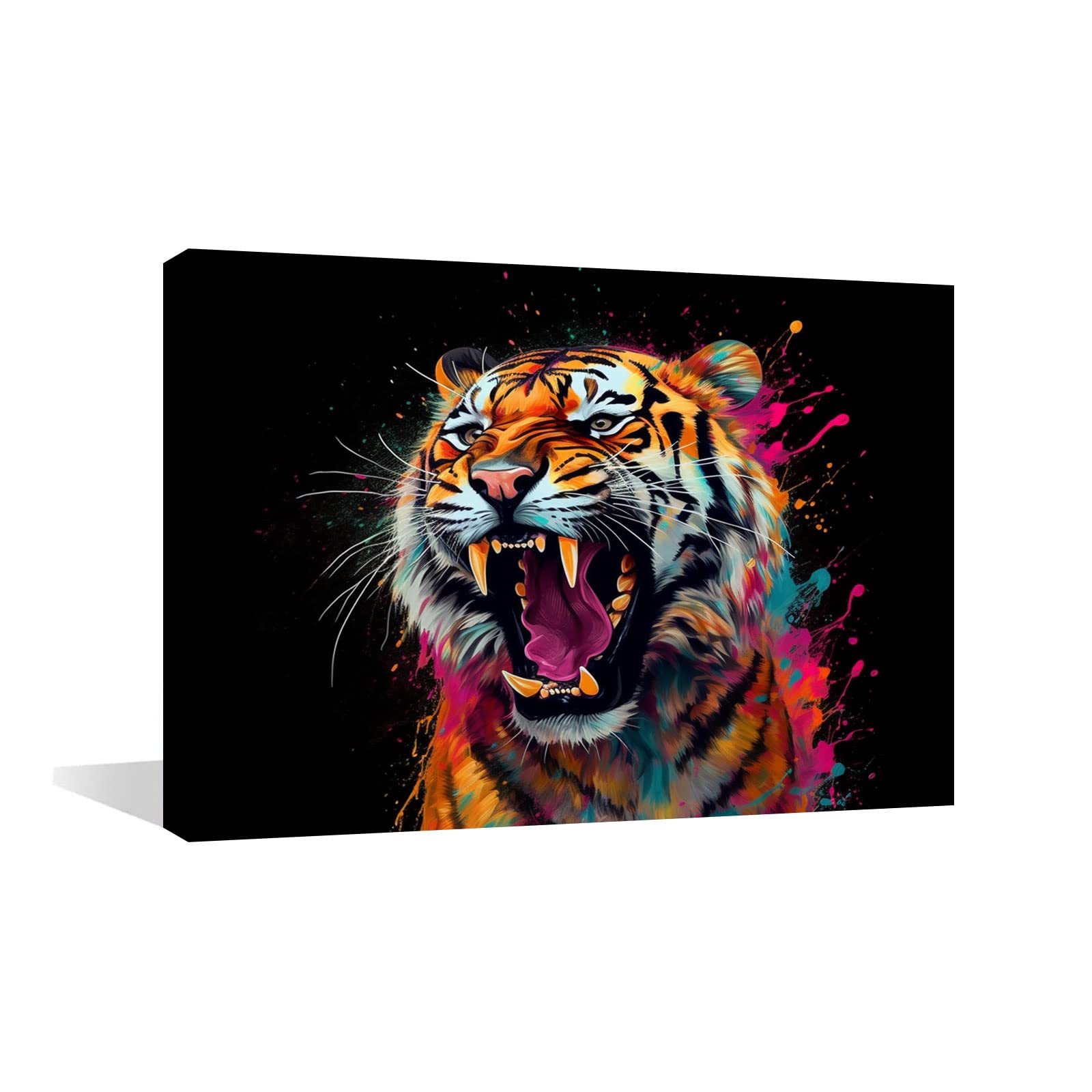Peinture image grand format pour habiller un mur vide de salon