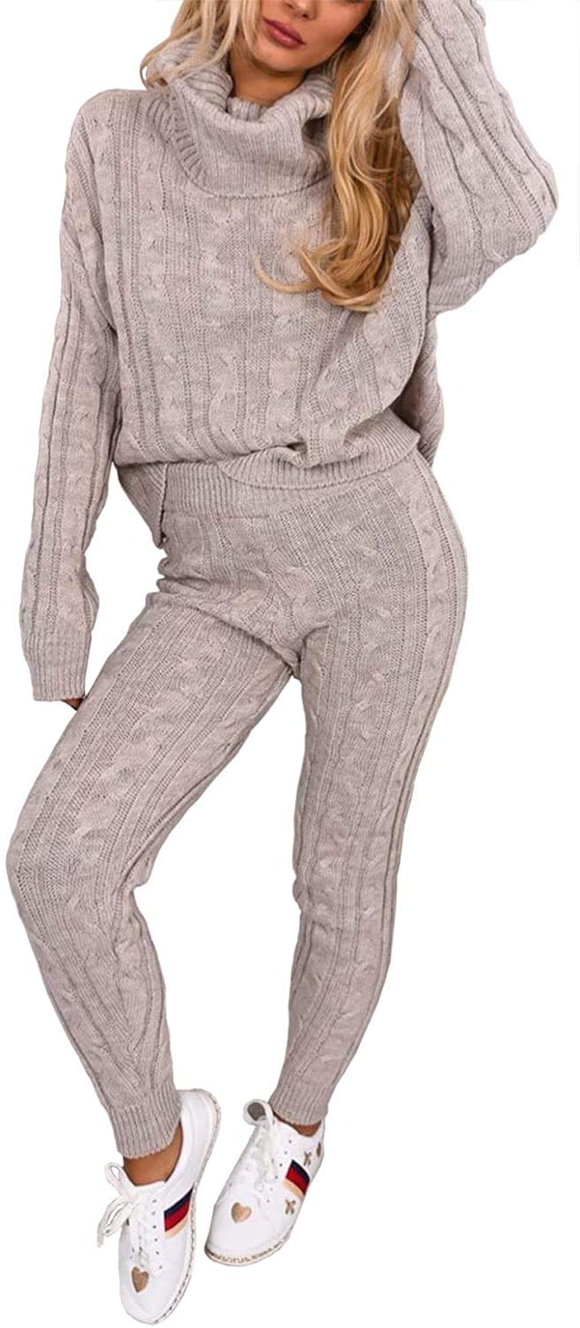 Girlzwalk Womens Ladies New Chunky Cable Knitted High Polo Roll