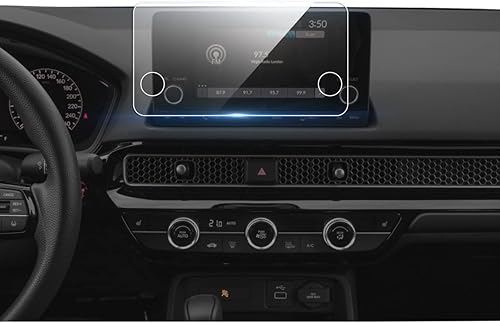 Protector de pantalla compatible con Honda Accord 2023-2025, dureza 9H, alta definición, protección Accord Center pantalla táctil (7 pulgadas)