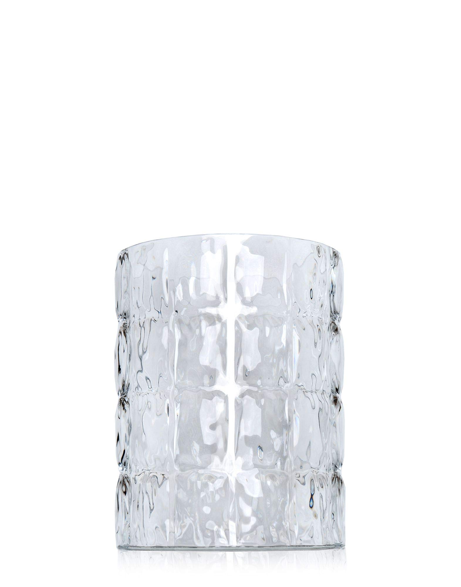 Kartell Matelassé, Jarrón, Cristal, 23 x 30 cm