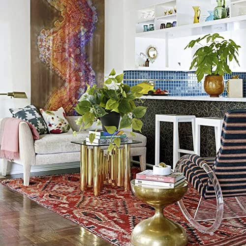 MARTHAIVAN-Fake-Potted-Plants-Artificial-Pothos-Boho-Greenery-Indoor-Faux-Plant-Decor