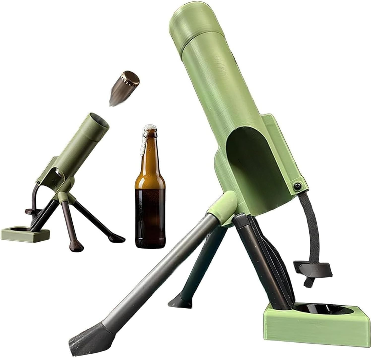 Amazon | Ladruph モルタルビール栓抜き 迫撃砲型 51mm ボトル