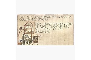 Behold The Field! Bumper Sticker Vinyl Decal 5 Inches