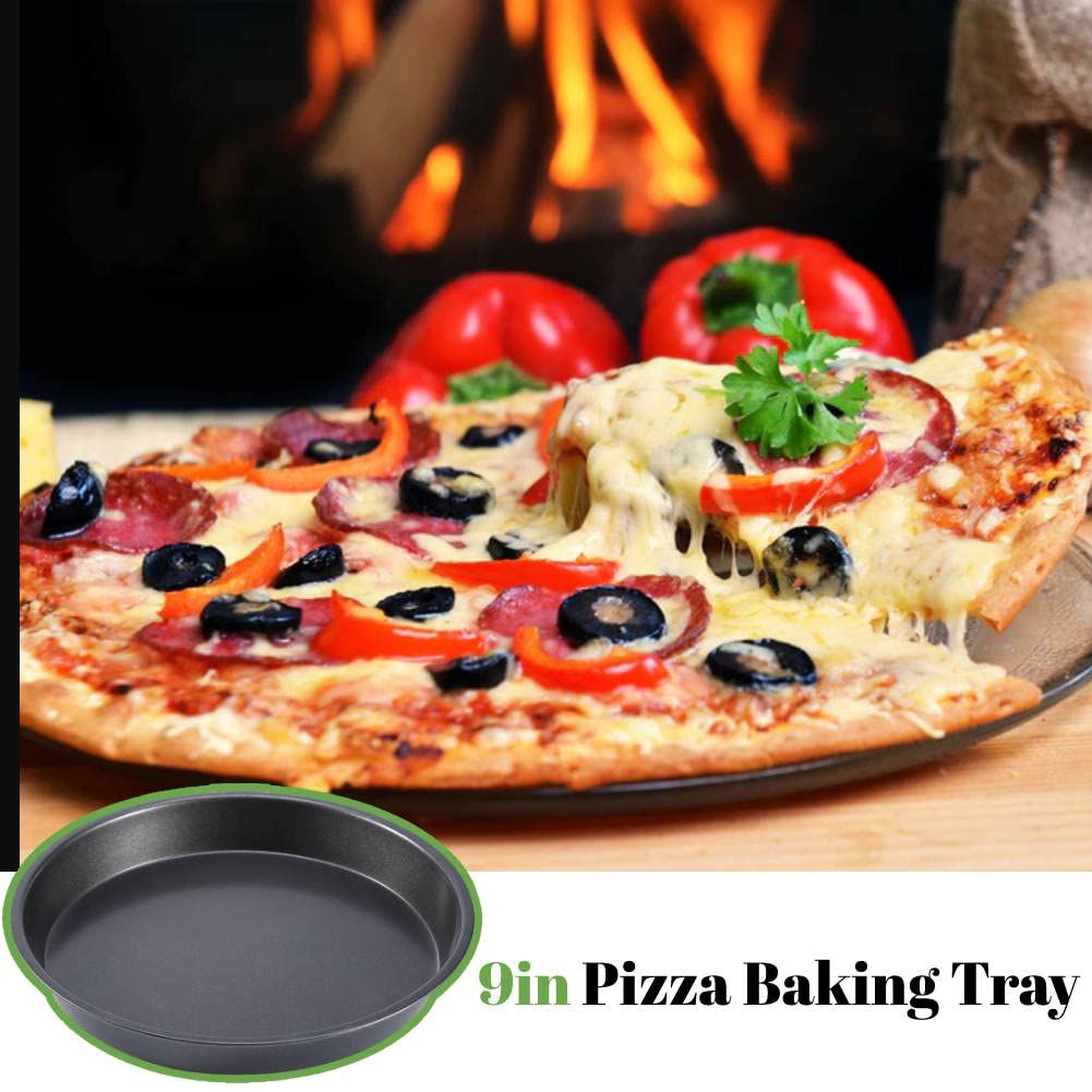 Stock Your Home Einweg-Pizza-Pfannen Aus Alu – 30,5 Cm, 25 Stück, Ideal Für Persönliche Pizzen & Backen