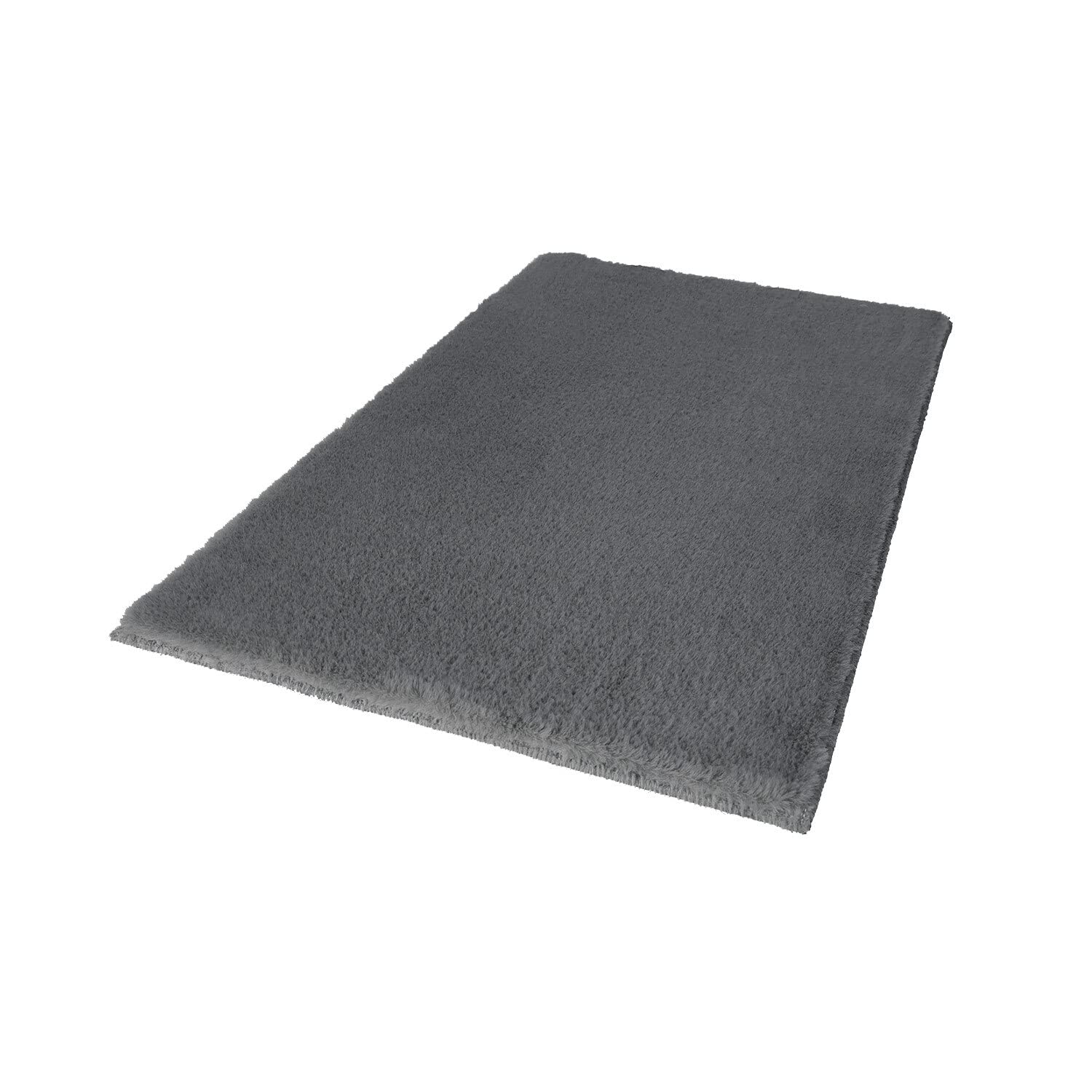 Wenko WC-Vorleger Mit Ausschnitt 40 Cm X 50 Cm Grau Produktbild-Vorschau 2