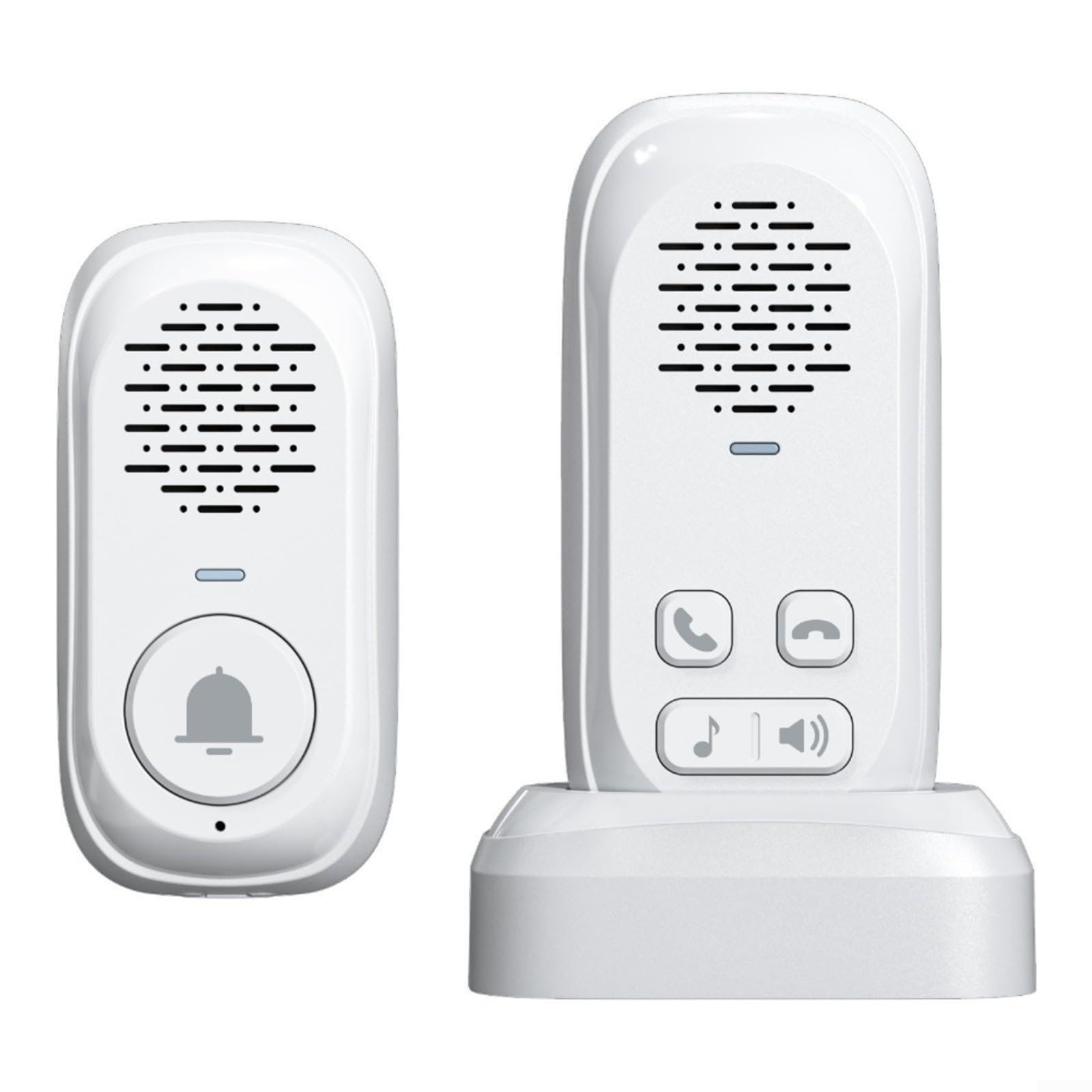 Interphone sans fil pour personnes âgées avec audio bidirectionnel