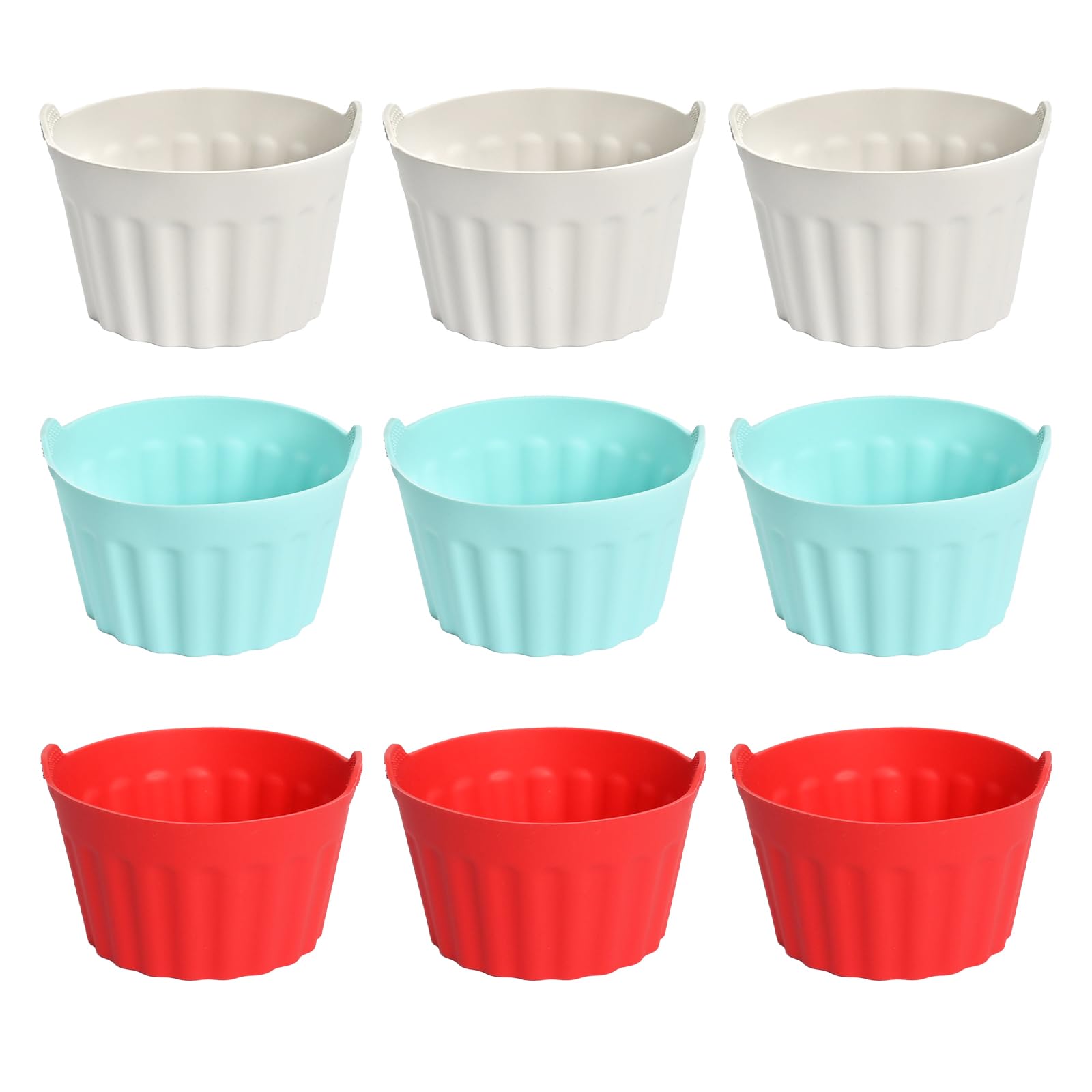 2 Stapi in Silicone Per Friggitrice Ad Aria Philips Essential Airfryer