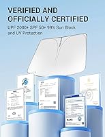 Vista 40 de Proadsy Parasol para parabrisas actualizado 2026, ajuste personalizado, Lexus NX 2022-2025 2026, 4 capas, plegable, protector de parasol frontal que