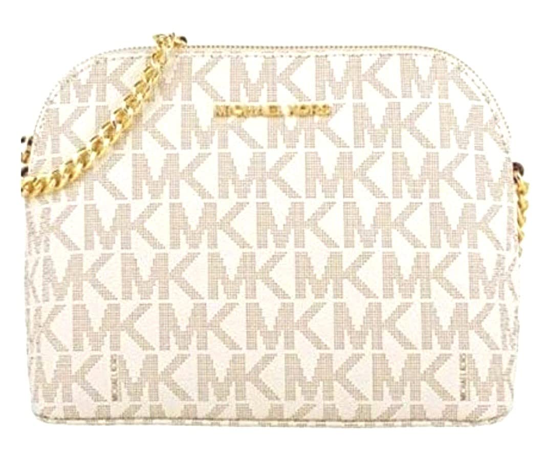 Michael KorsLarge Dome Crossbody (Vanilla)