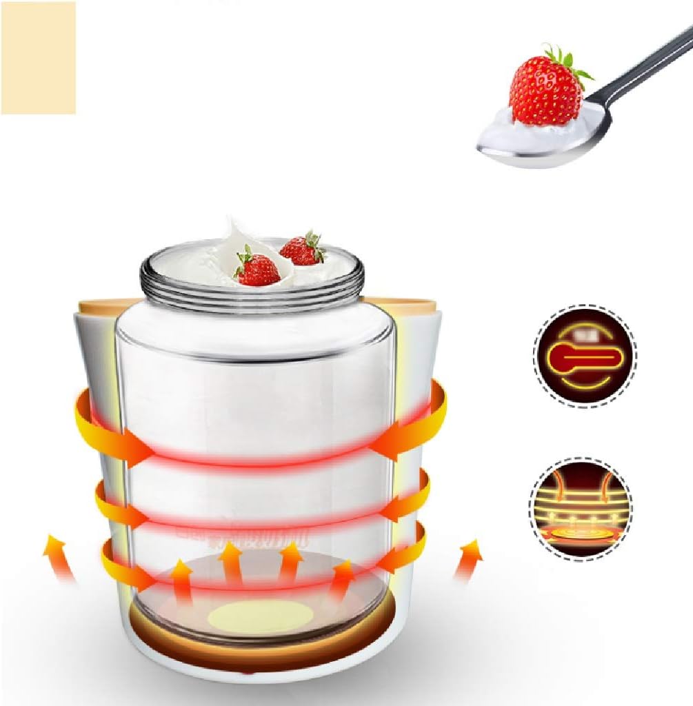 Automatic Yogurt Machine - Yogurt Maker Machine, Yogurt Maker - Make Your Own Nutritious Yogurt from Yogurt Sachets Homemade Home M