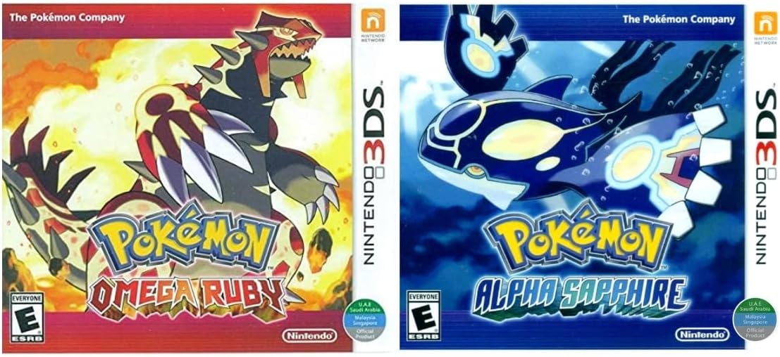 Pokemon Omega Ruby and Pokemon Alpha Sapphire Dual Pack - Nintendo 3DS Edition: DualPack Model: