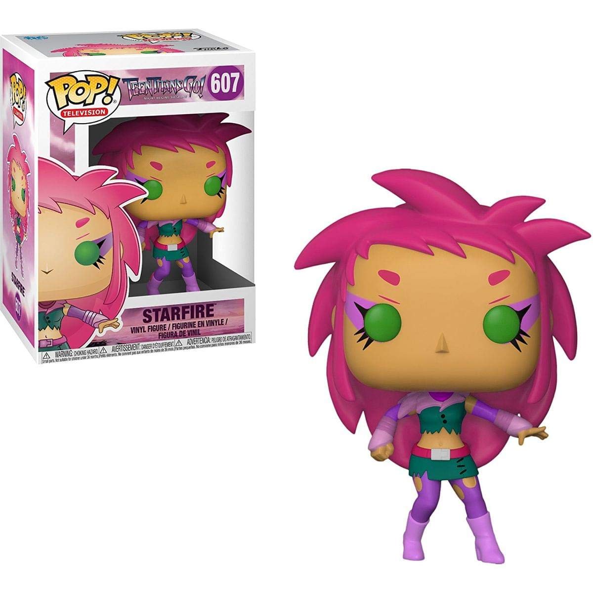 Funko POP! Starfire Von DC Titans – Vinyl-Sammelfigur Ca. 9,5 Cm, Offizielle Merchandise-Figur Für Fans & Sammler