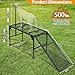 Oxphanor Livestock Trimming Stand with a Ramp, Metal Sheep Stand 49.4“ x 20.9