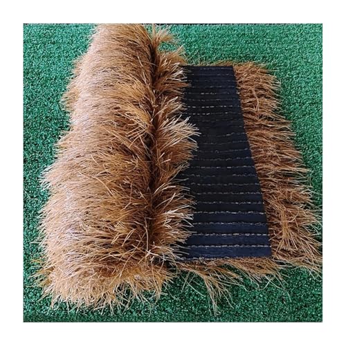 SARKEY Rollo De Techo De Paja Artificial, Estera Paja De Palma Simulado Mexicano, Techo Hierba SintéTica Plástico PE, Decoración De Valla De Jardín Y Decoración De Bar(0.5x8m(1.64x26.24ft))
