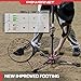 PowerNet Baseball Softball Practice Net 7x7 with Baseball Accessories for Practice Pitching, Batting & Fielding, Ball Caddy, Weighted Baseballs, Tee (Red 7x7 Net & Tee)