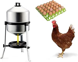 Abbeveratoio A Sifone KUBIC Da 50 Litri - Per Polli, Tacchini E Galline Di Taglia Media/Grande - Foto 5