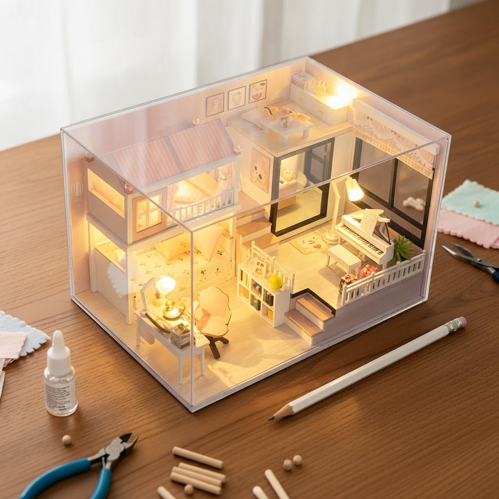 en Miniatura DIY, Estilo, Herramientas Montaje, Proyecto maqueta, Colección miniaturas, para constructores, Style to 3