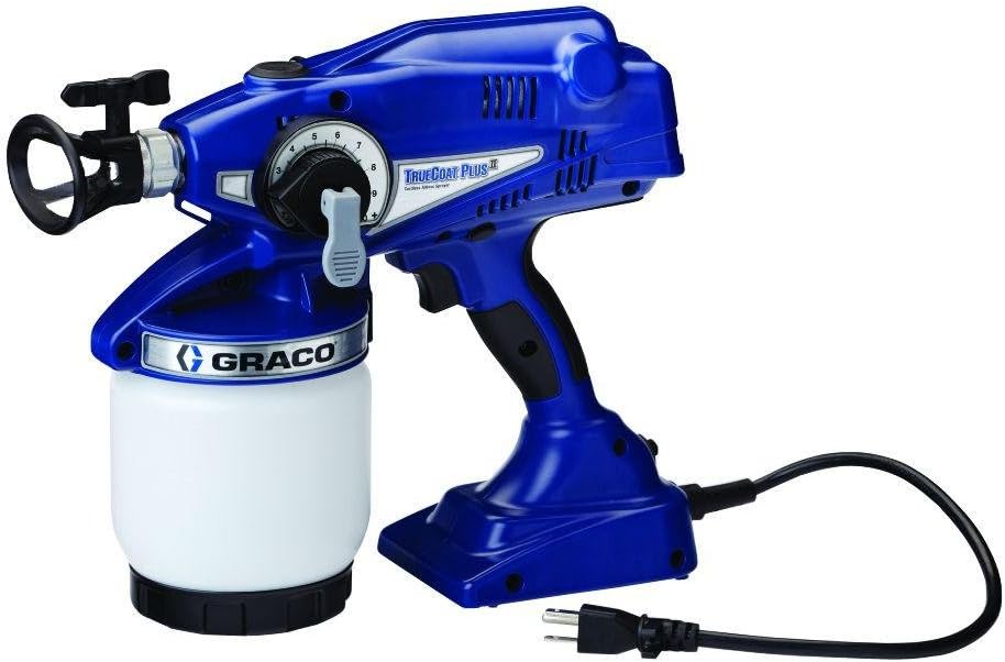 Graco TrueCoat Plus II Airless Paint Sprayer with CanConnect Adapter