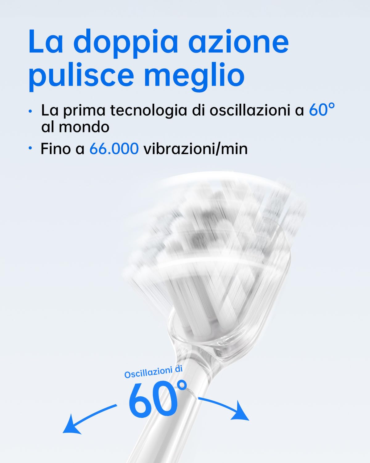 Laifen Wave Spazzolino elettrico, spazzolino elettrico sonico oscillante con 3 testine, spazzolino da viaggio magnetico ricaricabile impermeabile IPX7 (ABS Rosa)