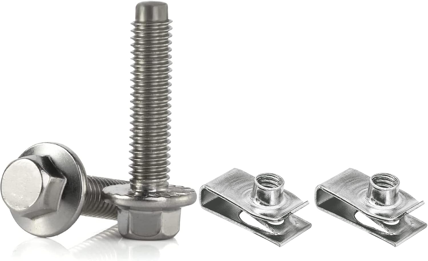 ARONOVA 188 Stainless Steel Fuel Tank Strap Hardware Kit Compatible