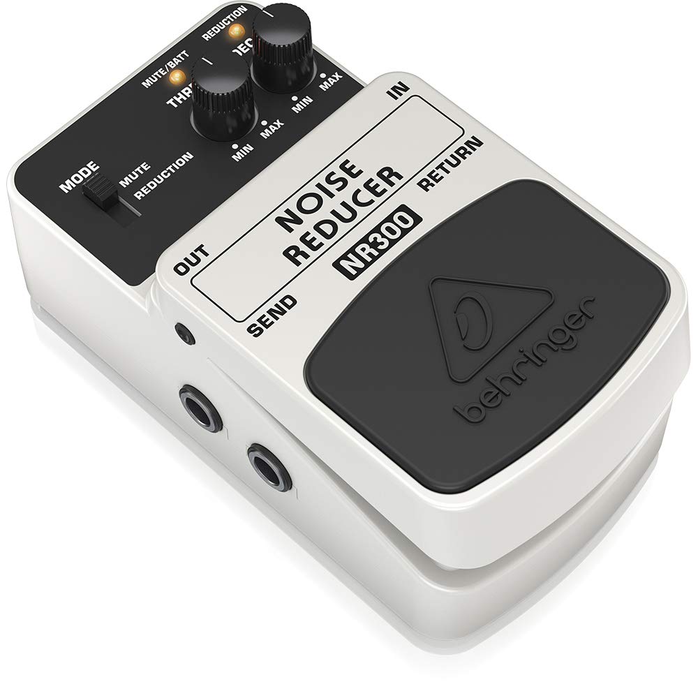 Behringer Noise Reducer NR300 Noise ReductionEffektpedal & Vintage tube overdrive TO800 OverdriveEffektpedal