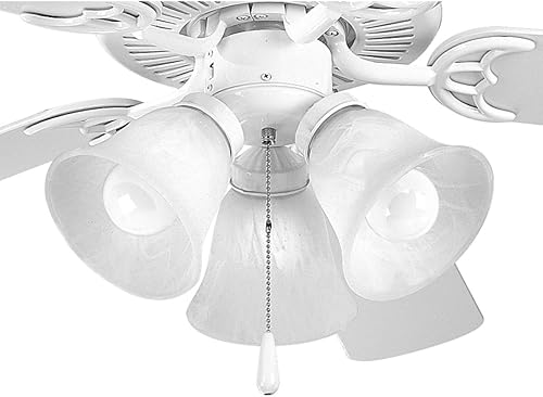 Vista 2 de Progress Lighting AirPro Collection - Lámpara de techo con tres luces