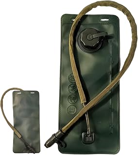 Water Bladder 2l Leak Proof Hydration Bladder with Mark & Dust Cover Portable Hiking Gear for Camping Cycling Running Water Pouch for Hiking 2l for Backpack