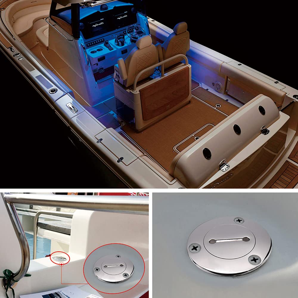 Serbatoio dell'acqua per barca, in acciaio inox, accessorio di ricambio per yacht marino (piccolo)