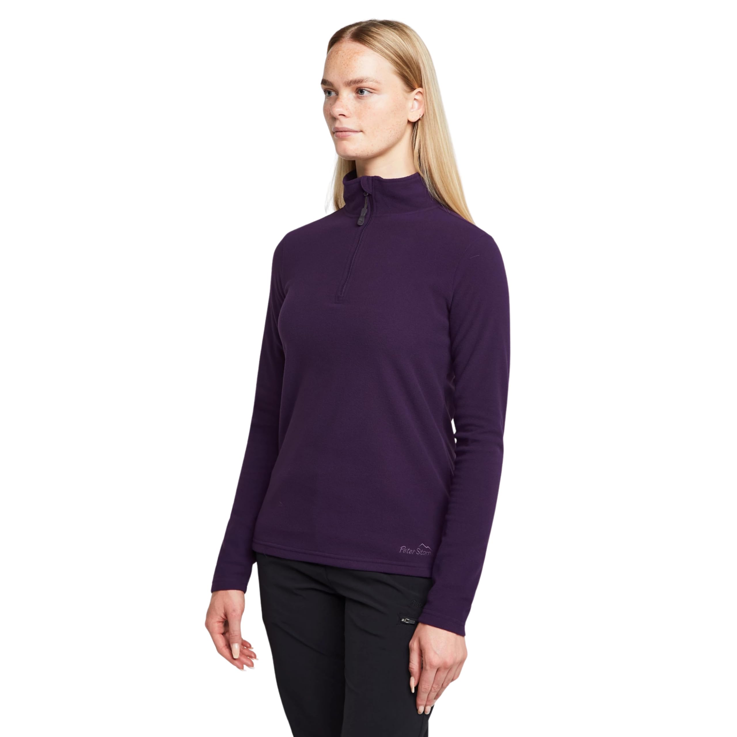 Peter Storm Women's Deep Purple Bracken Half Zip Fleece