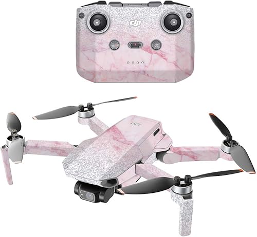 Miniatura 5 de MIGHTY SKINS Compatible con DJI Mini 2 Dron portátil  Flujo Fiery  Cubierta protectora de vinilo duradera y única  Fácil de aplicar, quitar y