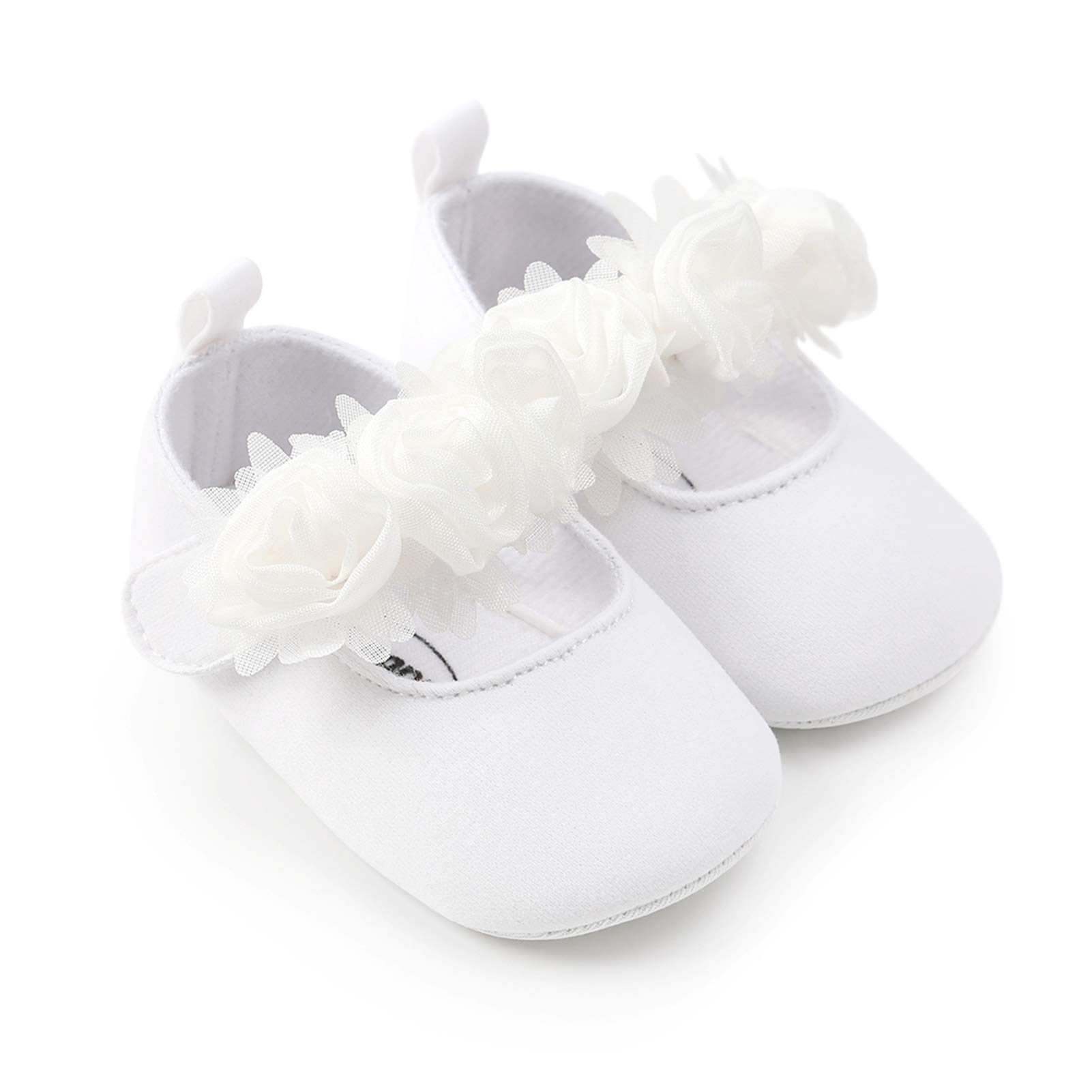RVROVIC Baby Girl Moccasins Infant Princess Sparkly Premium Lightweight Soft Sole Prewalker Toddler Girls Shoes — view 18